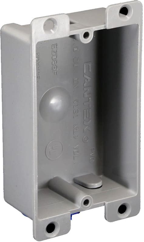 shallow single gang metallic box|shallow surface mount electrical box.